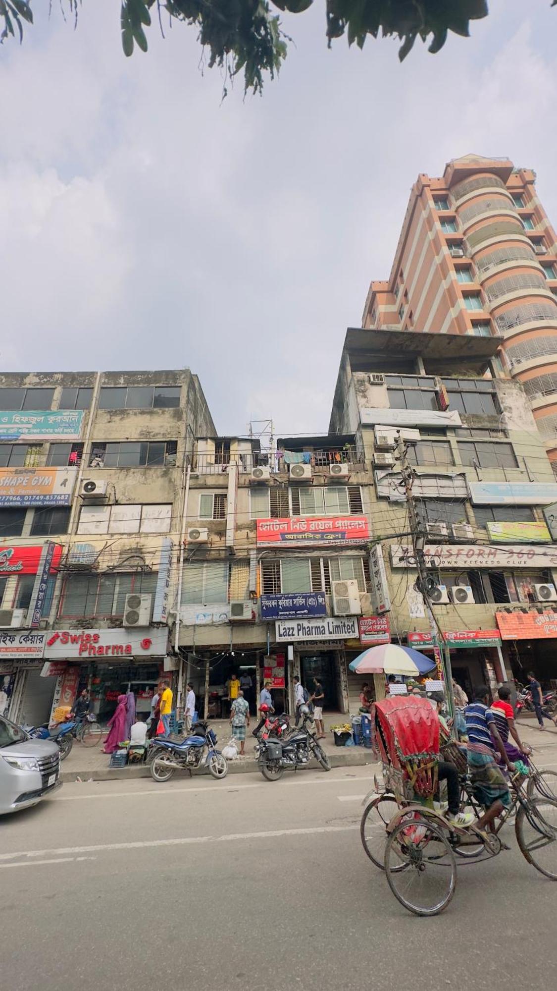 Hotel New Royal Palace Dhanmondi Дакка Экстерьер фото